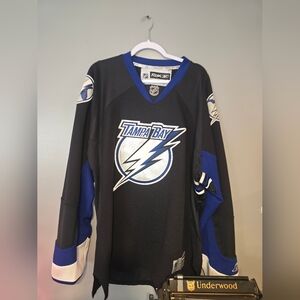 Tampa Bay Lightning Jersey Reebok NHL Hockey Size 2XL Mens